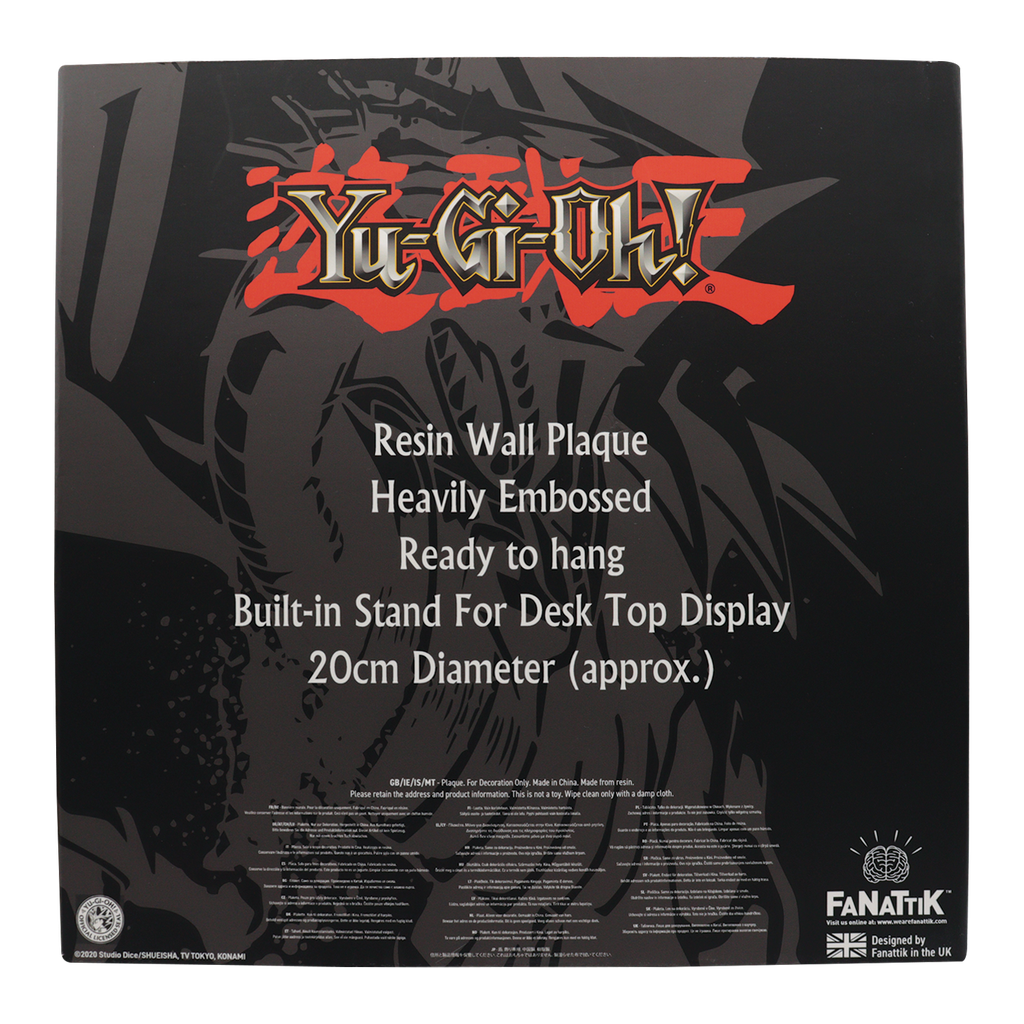 Yu-Gi-Oh! Blue-Eyes White Dragon Resin Plaque