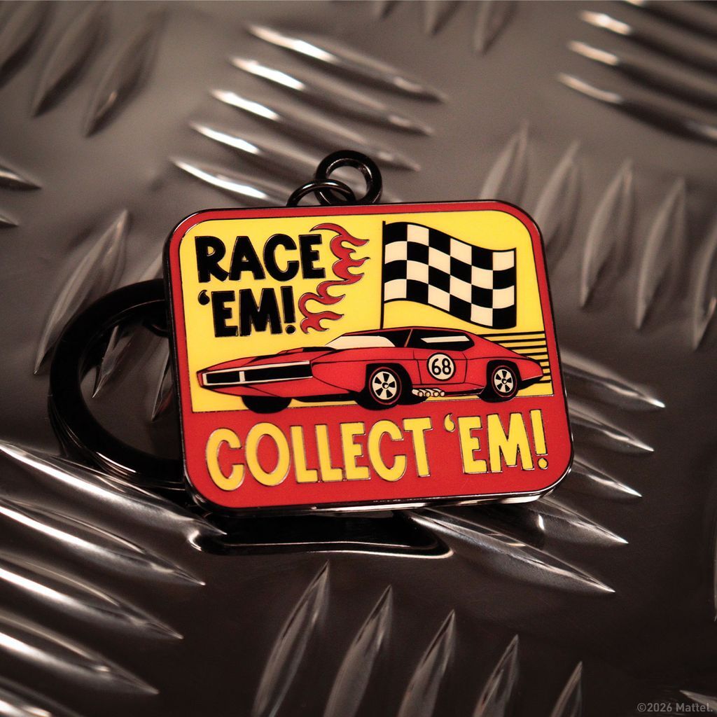 Hot Wheels - Limited Edition Race 'Em Collect 'Em Keyring