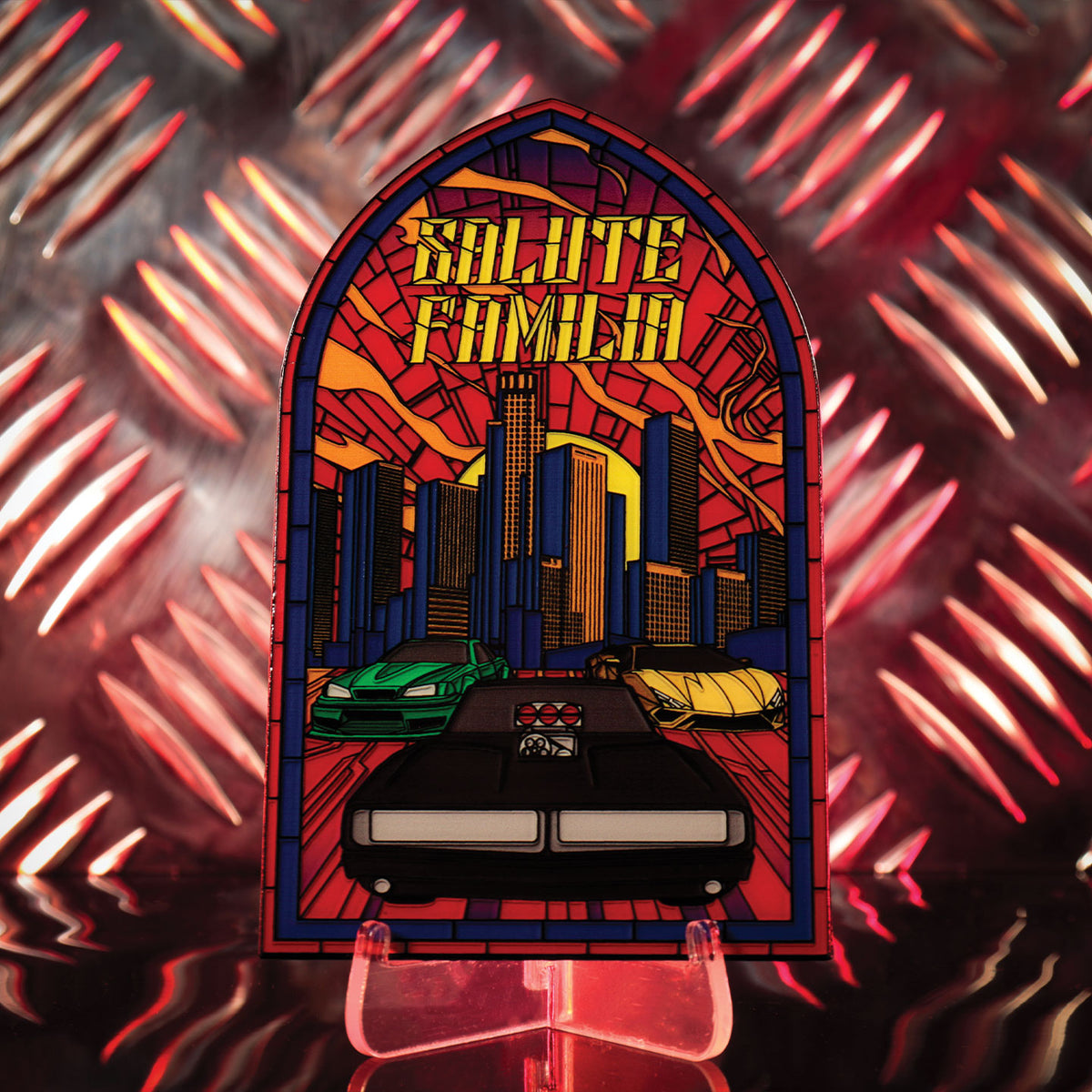 Fast & Furious - Limited Edition Stained Glass Style Metal Ingot