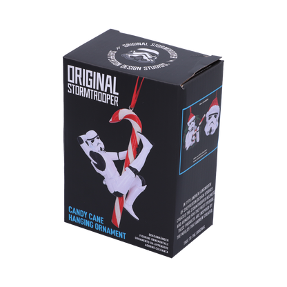 Stormtrooper Ornament Candy Cane Hanging 12cm