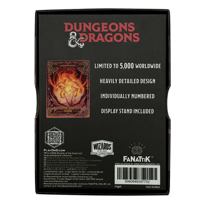 Dungeons & Dragons - Dungeon Masters Guide Alternate Cover Ingot - Limited Edition