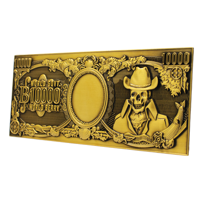 One Piece - 10,000 World Berry Metal Replica Banknote Limited Edition
