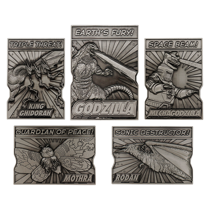 Godzilla 5 Piece Limited Edition Monsters Ingot Set