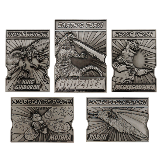 Godzilla 5 Piece Limited Edition Monsters Ingot Set