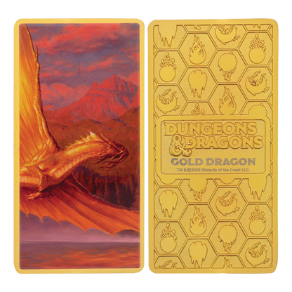 Dungeons & Dragons - Metallic Dragons 5 Piece Ingot Set - Limited Edition