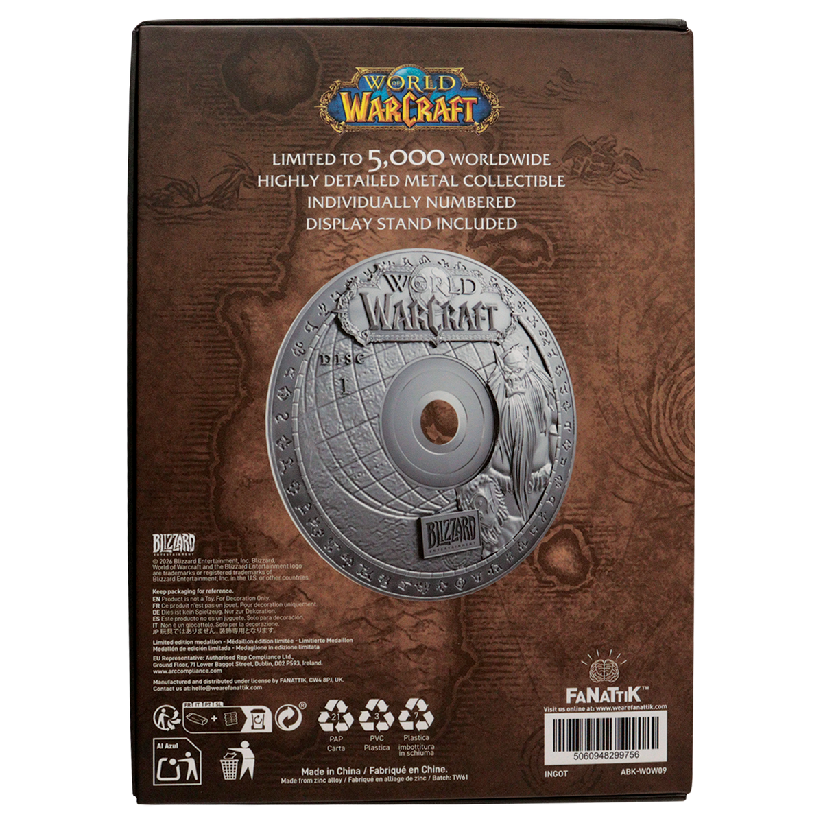 World of Warcraft - Limited Edition CD-ROM Replica