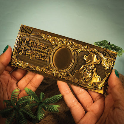 One Piece - 10,000 World Berry Metal Replica Banknote Limited Edition