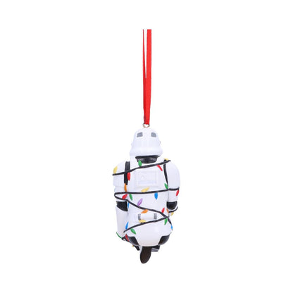 Stormtrooper Ornament In Fairy Lights Hanging 9cm