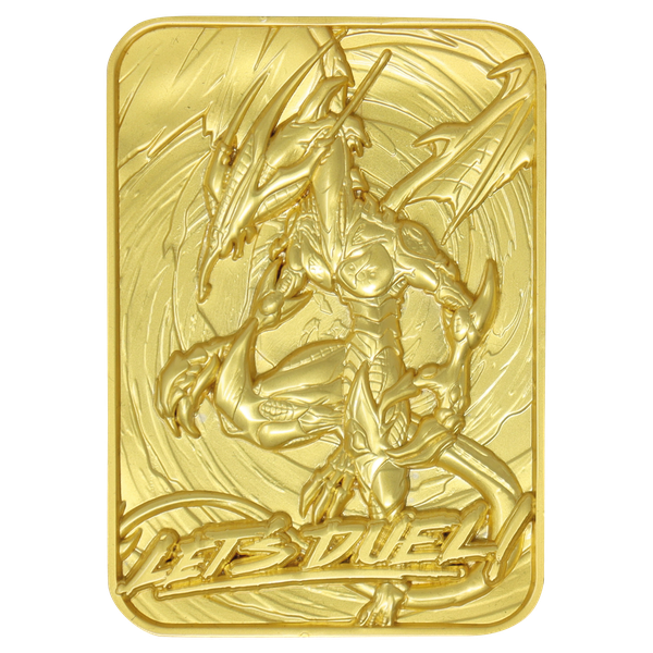 Yu-Gi-Oh! Limited Edition 24k Gold Plated Stardust Dragon Metal Card