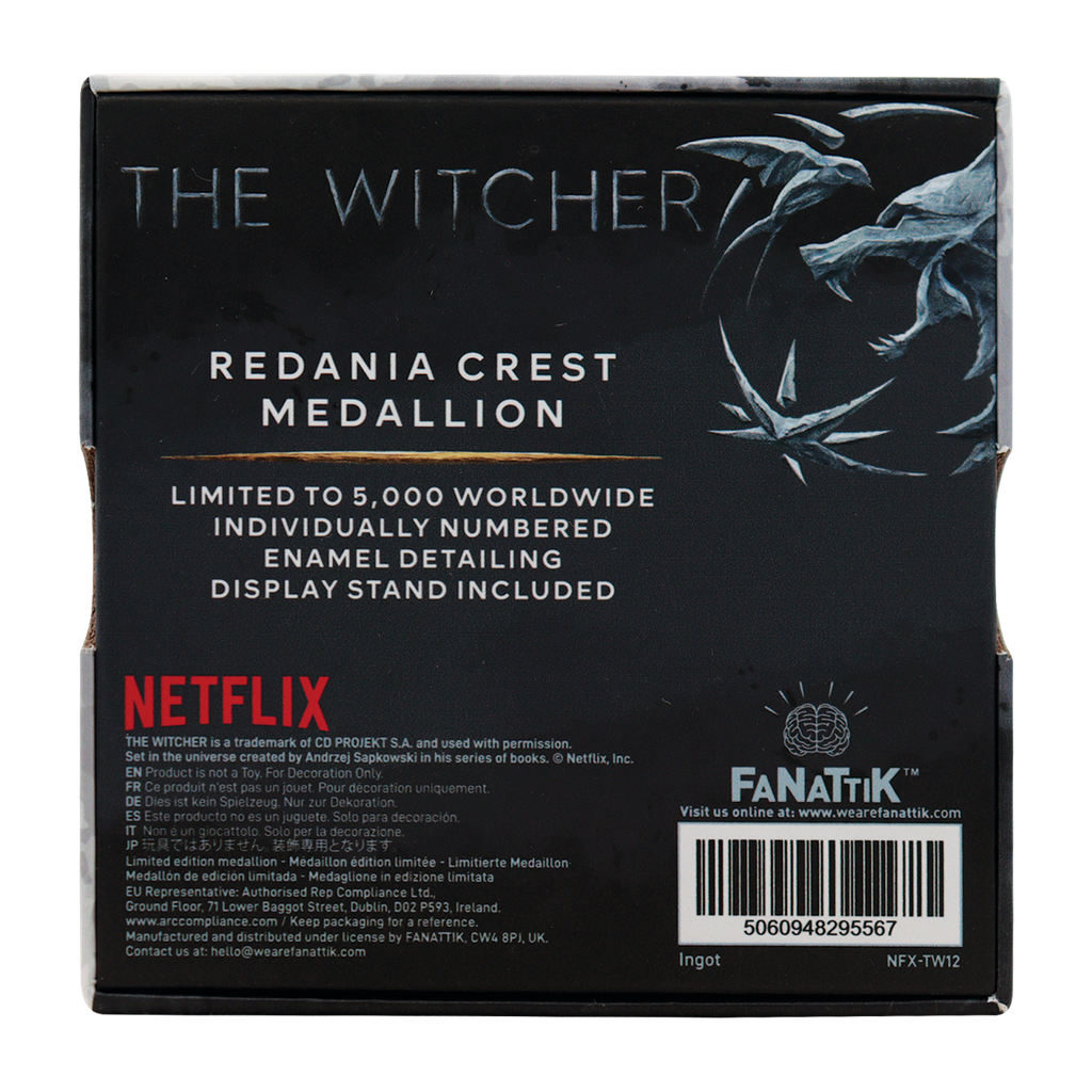 The Witcher Redania Crest Medallion-Limited Edition