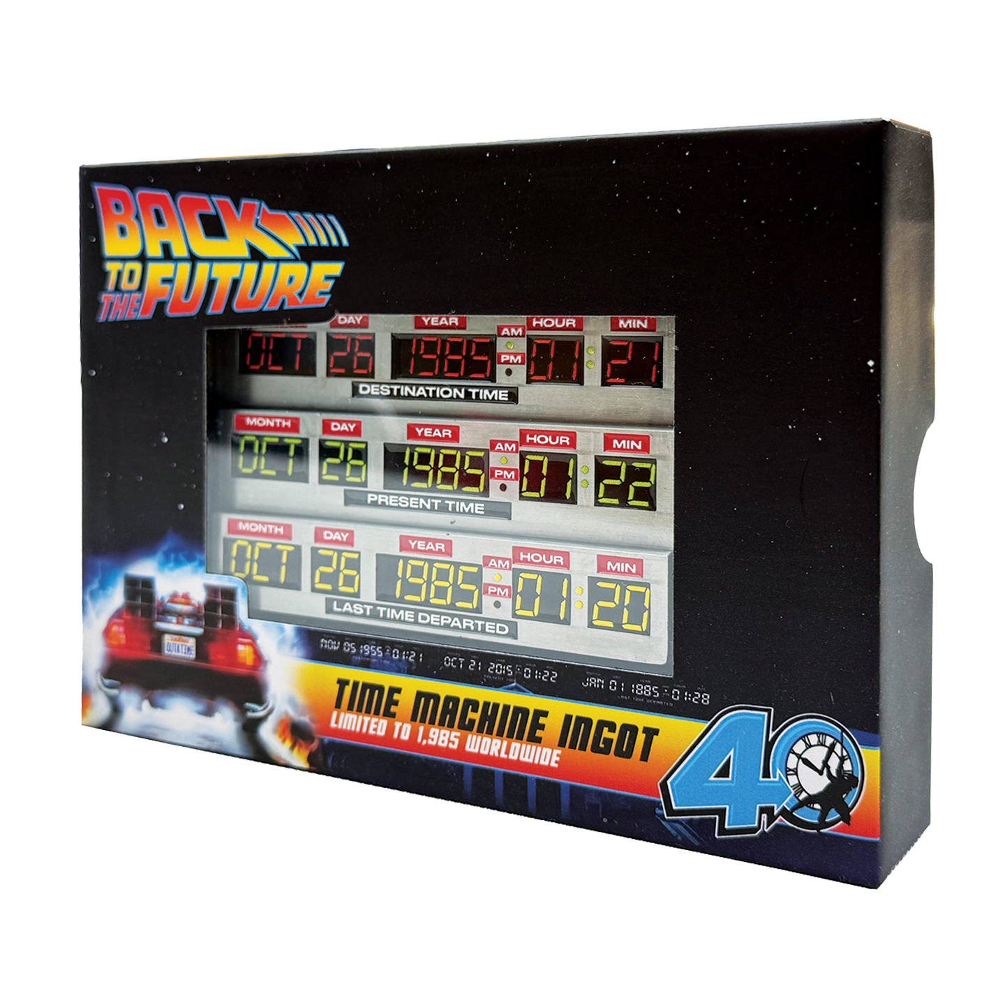 Back to the Future 40th Anniversary Time Circuits Ingot - Limited Edition