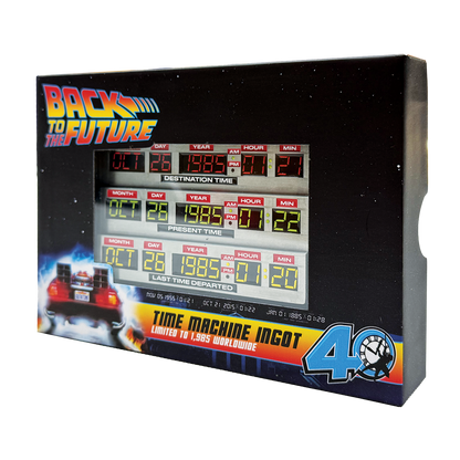 Back to the Future 40th Anniversary Time Circuits Ingot - Limited Edition