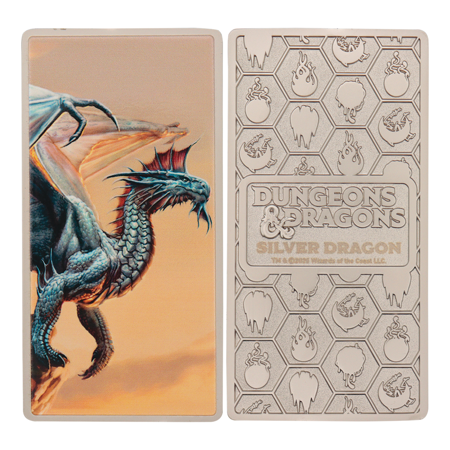 Dungeons & Dragons - Metallic Dragons 5 Piece Ingot Set - Limited Edition