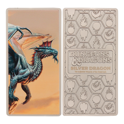 Dungeons & Dragons - Metallic Dragons 5 Piece Ingot Set - Limited Edition