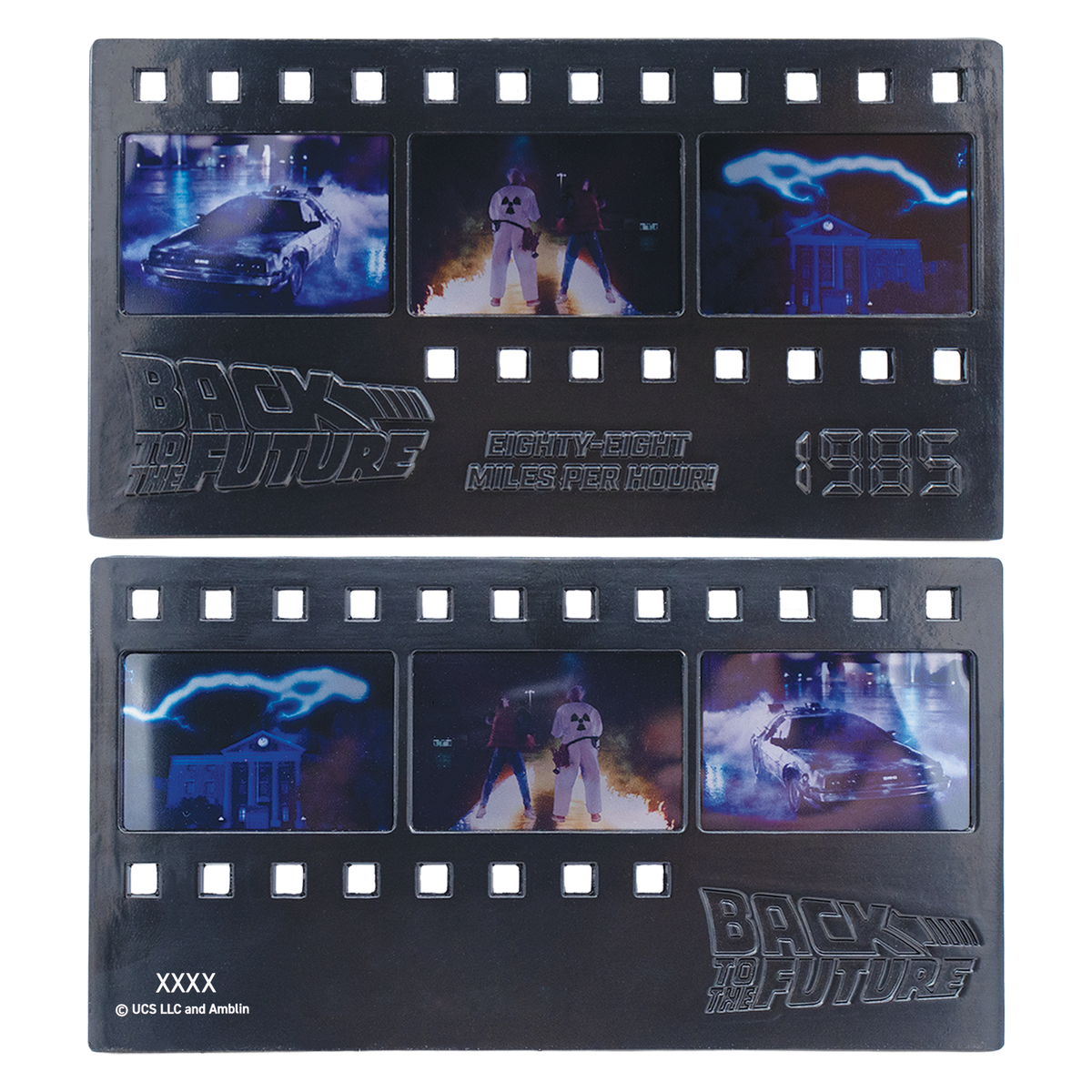 Back to the Future - Limited Edition Metal Film Strip Collectible