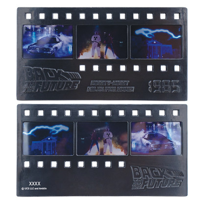 Back to the Future - Limited Edition Metal Film Strip Collectible