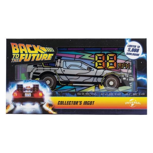 Back to the Future - Limited Edition Stained Glass-Style Ingot