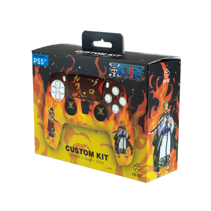 PS5 One Piece Custom Kit "Fire"