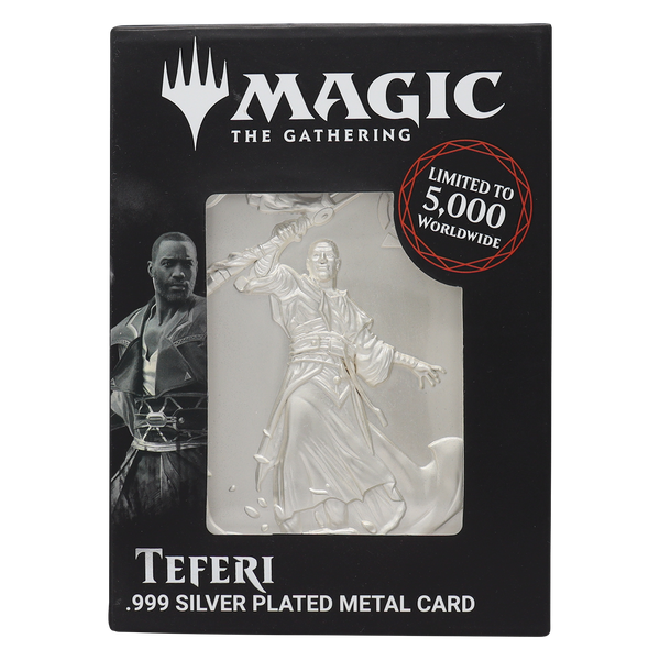 Magic the Gathering Limited Edition .999 Silver Plated Teferi Ingot