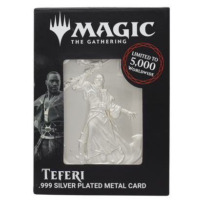 Magic the Gathering Limited Edition .999 Silver Plated Teferi Ingot