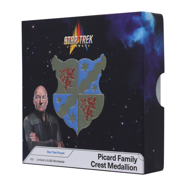 Star Trek Limited Edition Picard Family Crest Medallion