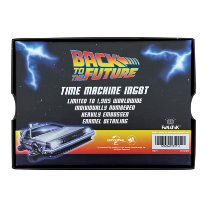 Back to the Future 40th Anniversary Time Circuits Ingot - Limited Edition