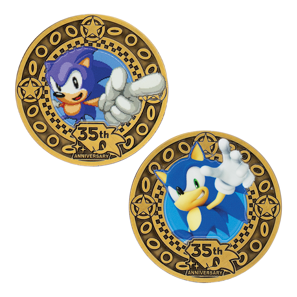 Sonic the Hedgehog - 35th Anniversary Limited Edition Presentation Coin