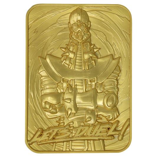 Yu-Gi-Oh! Limited Edition 24k Gold Plated Jinzo Metal Card