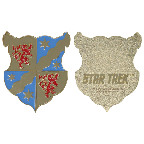 Star Trek Limited Edition Picard Family Crest Medallion