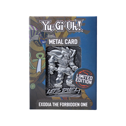 Yu-Gi-Oh! Limited Edition Exodia the Forbidden One Metal Card