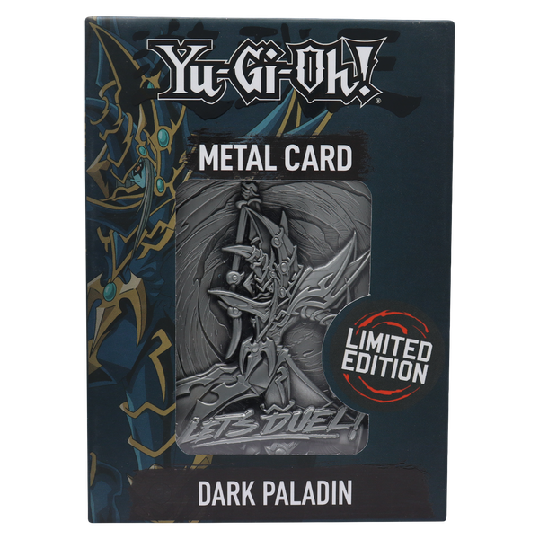 Yu-Gi-Oh! Limited Edition Dark Paladin Metal Card