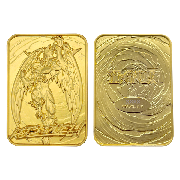 Yu-Gi-Oh! GX Elemental Hero Avian 24K Gold Plated Ingot