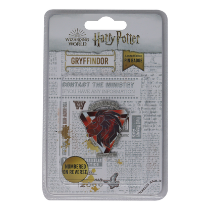 Harry Potter Limited Edition Gryffindor House Pin Badge