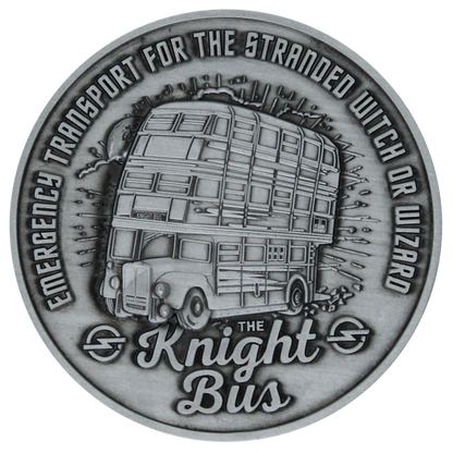 Harry Potter Limited Edition Knight Bus Medallion