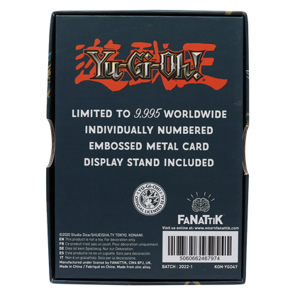 Yu-Gi-Oh! Limited Edition Dark Paladin Metal Card
