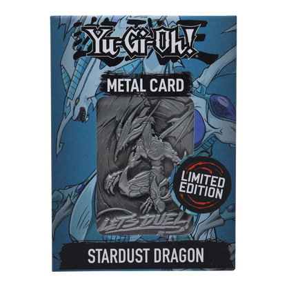 Yu-Gi-Oh! Limited Edition Stardust Dragon Metal Card