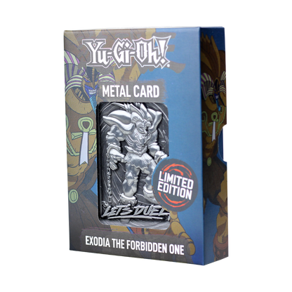 Yu-Gi-Oh! Limited Edition Exodia the Forbidden One Metal Card