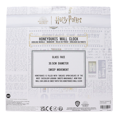 Harry Potter Honeydukes Wall Clock