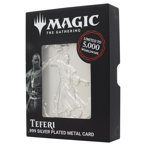 Magic the Gathering Limited Edition .999 Silver Plated Teferi Ingot