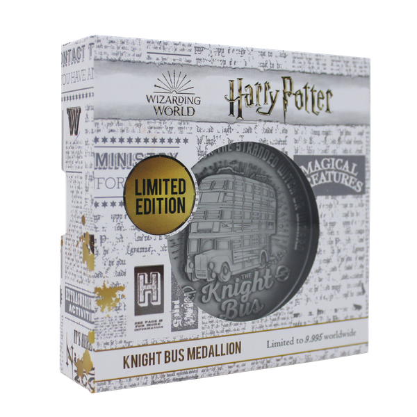 Harry Potter Limited Edition Knight Bus Medallion