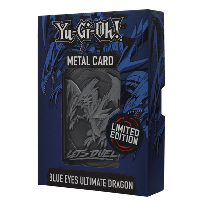 Yu-Gi-Oh! Limited Edition Blue Eyes Ultimate Dragon Metal Card