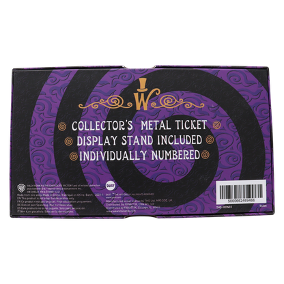 Willy Wonka and the Chocolate Factory Collector's Edition Replica Golden Ticket