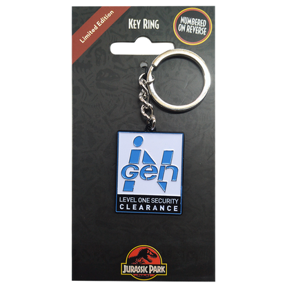 Jurassic Park Limited Edition InGen Key Ring