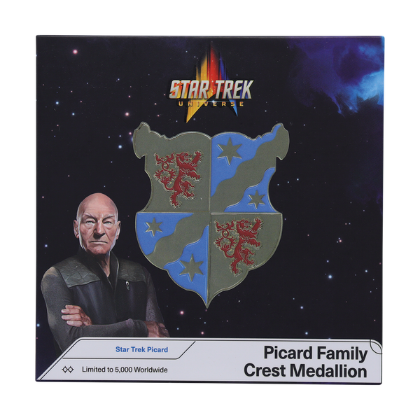 Star Trek Limited Edition Picard Family Crest Medallion