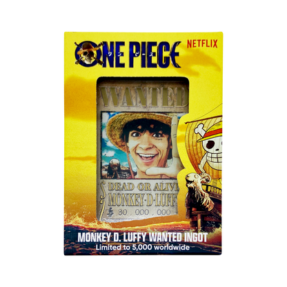 One Piece Limited Edition Wanted Poster Ingot