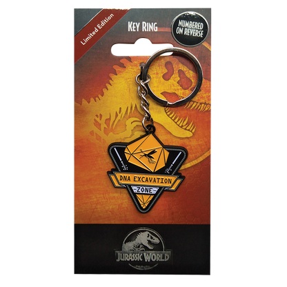 Jurassic World Limited Edition DNA Excavation Zone Key Ring