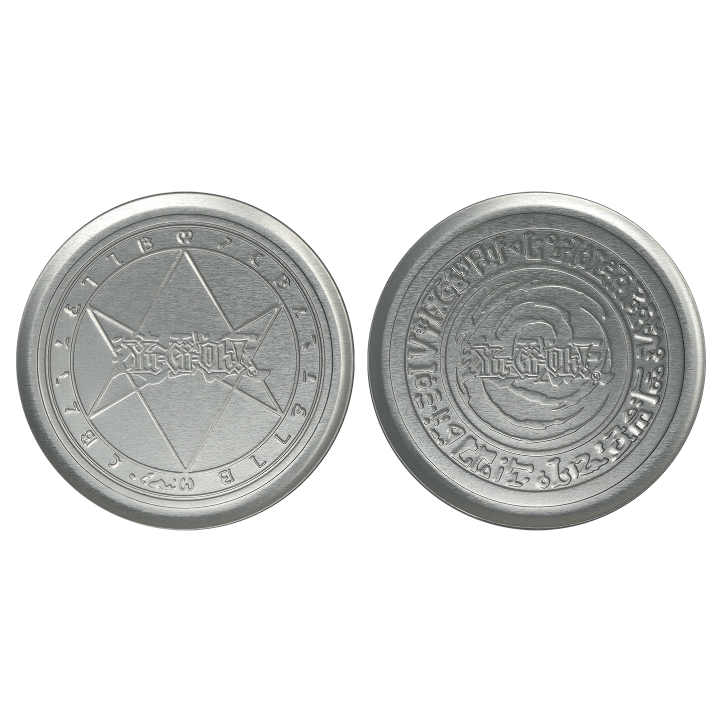 Yu-Gi-Oh! Set of 4 Embossed Metal Coasters