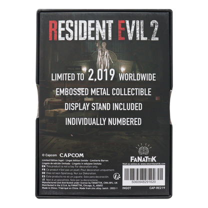 Resident Evil 2 Limited Edition Leon S. Kennedy Ingot