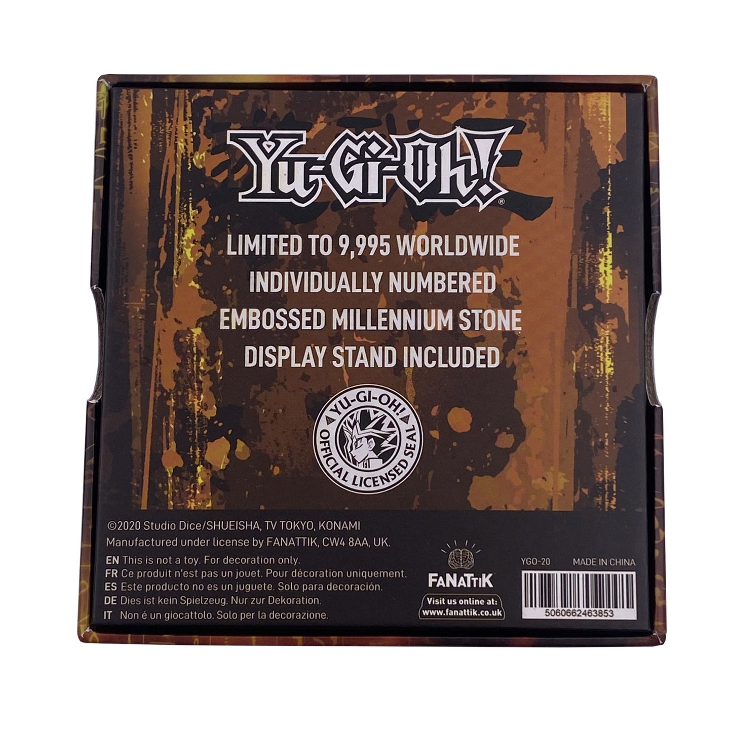 Yu-Gi-Oh! Limited Edition Replica Millenium Stone