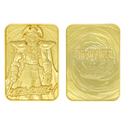 Yu-Gi-Oh! Limited Edition 24k Gold Plated Celtic Guardian Metal Card